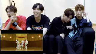 ATEEZ reaction to BTS - 'BOY WITH LUV' MV