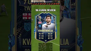 96 TOTS Kvaratskhelia Review in FIFA 23 #shorts #short