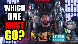 Star Wars Hot Toys Mandalorian 1/4 Scale Figure Review and Comparison