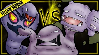 The Monster Mash - Weezing vs Arbok vs Muk - Pokemon Yellow