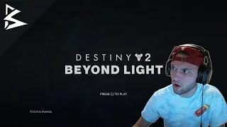 Destiny 2: Beyond Light Title Screen (Main Menu)