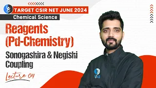 Sonogashira & Negishi Coupling | Reagents Pd-Chemistry | CSIR NET Chemical Science June 2024|  | L-4