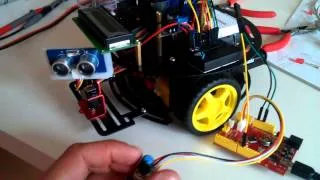 Arduino (Seeeduino v3.0) servo, potentiometer (knob) with example code