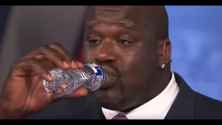 Shaq using normal sized things and being a giant