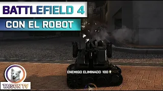 Battlefield 4 Con el Robot que sera el E-Dog en 2042, solo que aun no tenia piernas.