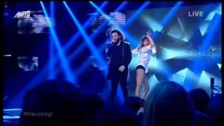 The Voice Of Greece   3o Live   Παναγιωτης Βιντζηλαιος Dirty Diana  11 4 2014