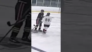 HOCKEY FIGHT AT PRACTICE!?