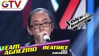 Beatrice (Cover) | Blind Auditions | The Voice Kids Indonesia Season 3 GTV 2018