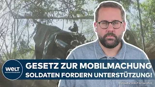 UKRAINE VERABSCHIEDET MOBILMACHUNGSGESETZ: Soldaten fordern Verstärkung - Bevölkerung gespalten