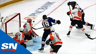 Ivan Barbashev Shows Off Hand-Eye Coordination, Bats Puck Into Net