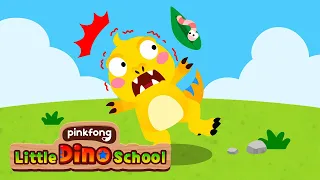 Scared Baby T-Rex | Dinosaur Cartoon | Dinosaur Musical | Pinkfong Little Dino School