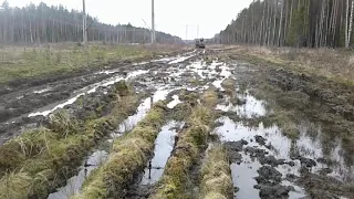 Лесовозы на распутье весной