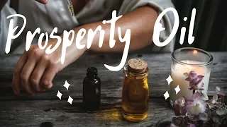 Customizable Prosperity Oil || Spell Work