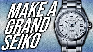 Make your own GRAND SEIKO (White Birch SLGH005 Case)