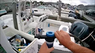 **Salt-Away** How to Flush 4 stroke outboard and keep the insides like new  (wet slipped boat)