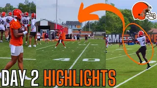 The Cleveland Browns Look DYNAMIC In OTA's... | Browns News | OTA's Highlights Day 2