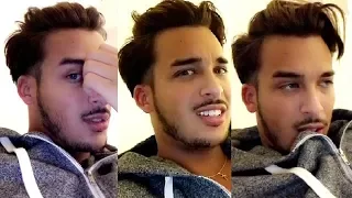 Jazz (Les Anges) CLASHE VIOLEMMENT son CHÉRI Laurent sur Snapchat