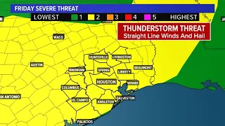 Live Radar: Track potential severe storms in the Houston area today