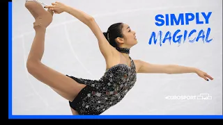 The Olympic Bond Girl! | Yuna Kim's Captivating 2010 Performance to the James Bond Theme | Eurosport