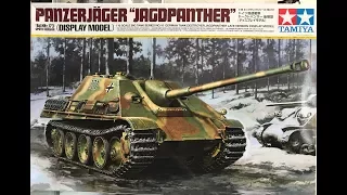 part 0ne Building the New Tamiya 1/16 scale Panzerjager Jagdpanther Display model