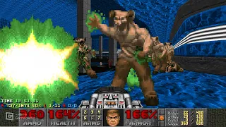 DOOM II - Death in Excess - MAP 13 (Courts of Disillusion) - UV-Max in 22:02