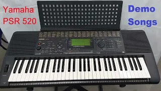 Yamaha PSR-520 - Demo Songs deste lendário arranjador muito top!!!