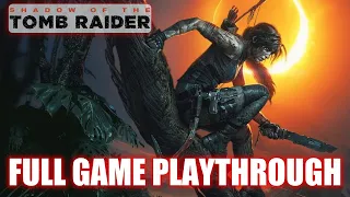 Shadow of the Tomb Raider Full Game Playthrough Video of Story - Gameplay Xbox Series X