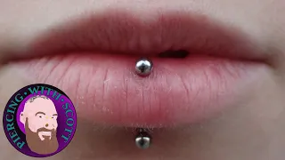 The Whole Truth - Vertical Lip Piercing