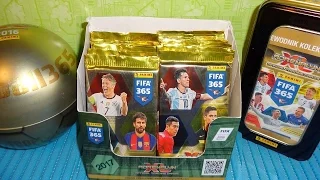 Part 2: 2017 Panini FIFA 365 Cards 50 Booster Box - Rare - Gold - Special Card Unboxing