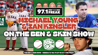 Amazing Stories from Michael Young and Ian Kinsler's Baseball Journey I Ben & Skin Show