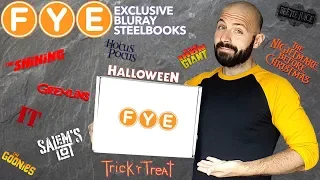 FYE Exclusive Horror Bluray Steelbook Unboxings (Halloween, It, Trick r Treat, & More) | BLURAY DAN