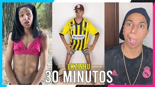 30 Minutos dos MELHORES VÍDEOS De LKZINHU! TENTE NÃO RIR #3