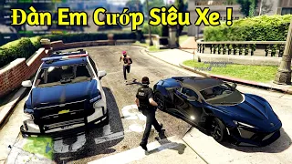 GTA 5 Roleplay#60 Cảnh Sát Dàn Cảnh Cho Đàn Em Đi Cướp Siêu Xe Của Hội Con Nhà Giàu Và Cái Kết ...