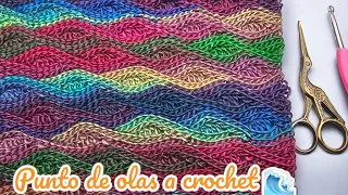 Wonderful 😍 Brioche or English crochet stitch IMITATION in 2 Needles
