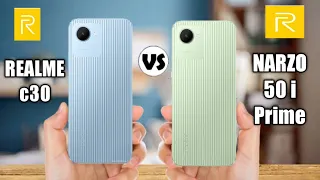 REALME C30 VS REALME NARZO 50 I PRIME.