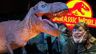 Huge Walking Dinosaurs at Jurassic World: The Exhibition