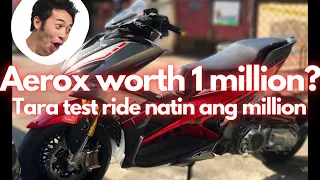 1 Million Yamaha Aerox 155 | Modified Aerox Mahal pa sa big bike mo?