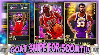 GOAT SNIPE FOR 500 MT!! NEW PLAYERS ADDED TO TEAM!! WE MADE TONS OF MT - INVINCIBLE SZN EPI 5