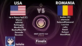 Talala и Alumetri смотрят игру США VS Румыния на OWC 2022. Финал, Нижняя Сетка.
