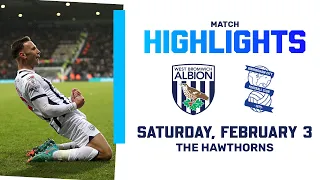 Andi Weimann strikes late to help Baggies beat Blues | Albion 1-0 Birmingham City | MATCH HIGHLIGHTS