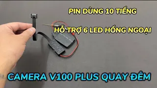 Camera Mini Quay Đêm V100 Plus Mẫu Mới , Camera Siêu Nhỏ Giá Rẻ V100 Plus Wifi Full4K Xem Từ Xa