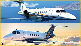 Cessna Citation Longitude vs. Embraer Praetor 600 | FULL COMPARISON