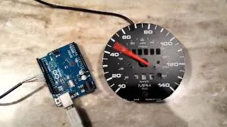 Arduino based Digital Speedo proto