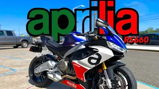 2023 Aprilia RS660 First ride and Review!
