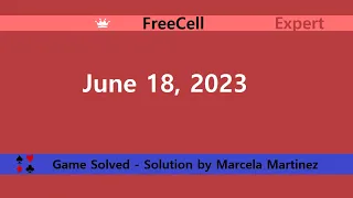 Microsoft Solitaire Collection | FreeCell Expert | June 18, 2023 | Daily Challenges