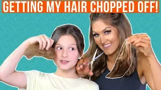 Getting My Hair Chopped Off! ft. Paige Danielle | Hayley LeBlanc