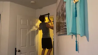 Doing Pull Ups In My Room | Day 31