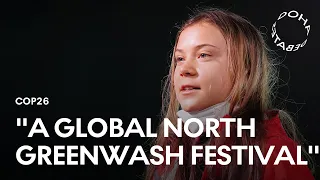 Greta Thunberg speaks at Fridays for Future protest at COP26