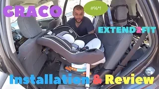 Graco extend2fit car seat review and installation