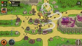 Kingdom Rush Endless High Score 990K Frontiers, Temple of Evil, free hero, no items, ipad version.